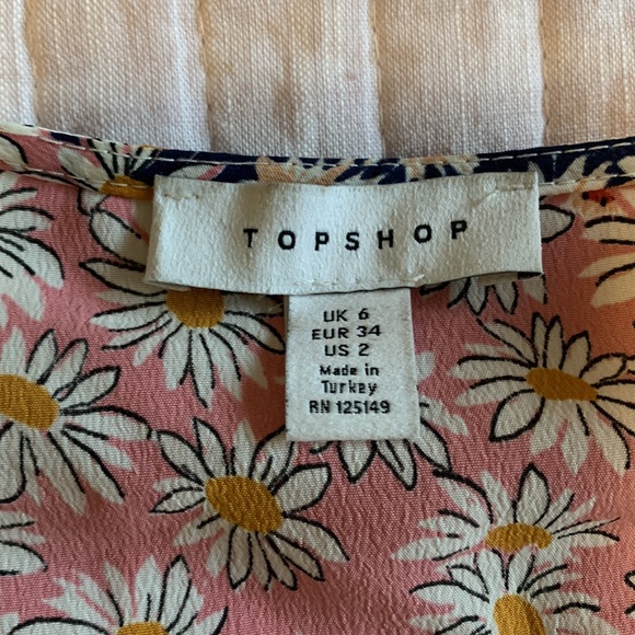 Top shop bustier flower top - Picture 2 of 3